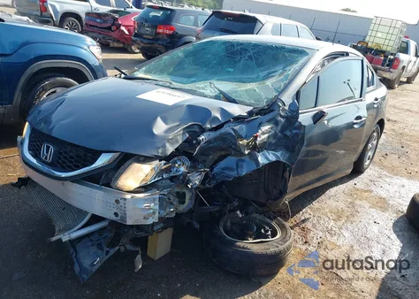 2013 Honda Civic Lx from USA, damaged, VIN 2HGFB2F5XDH515643